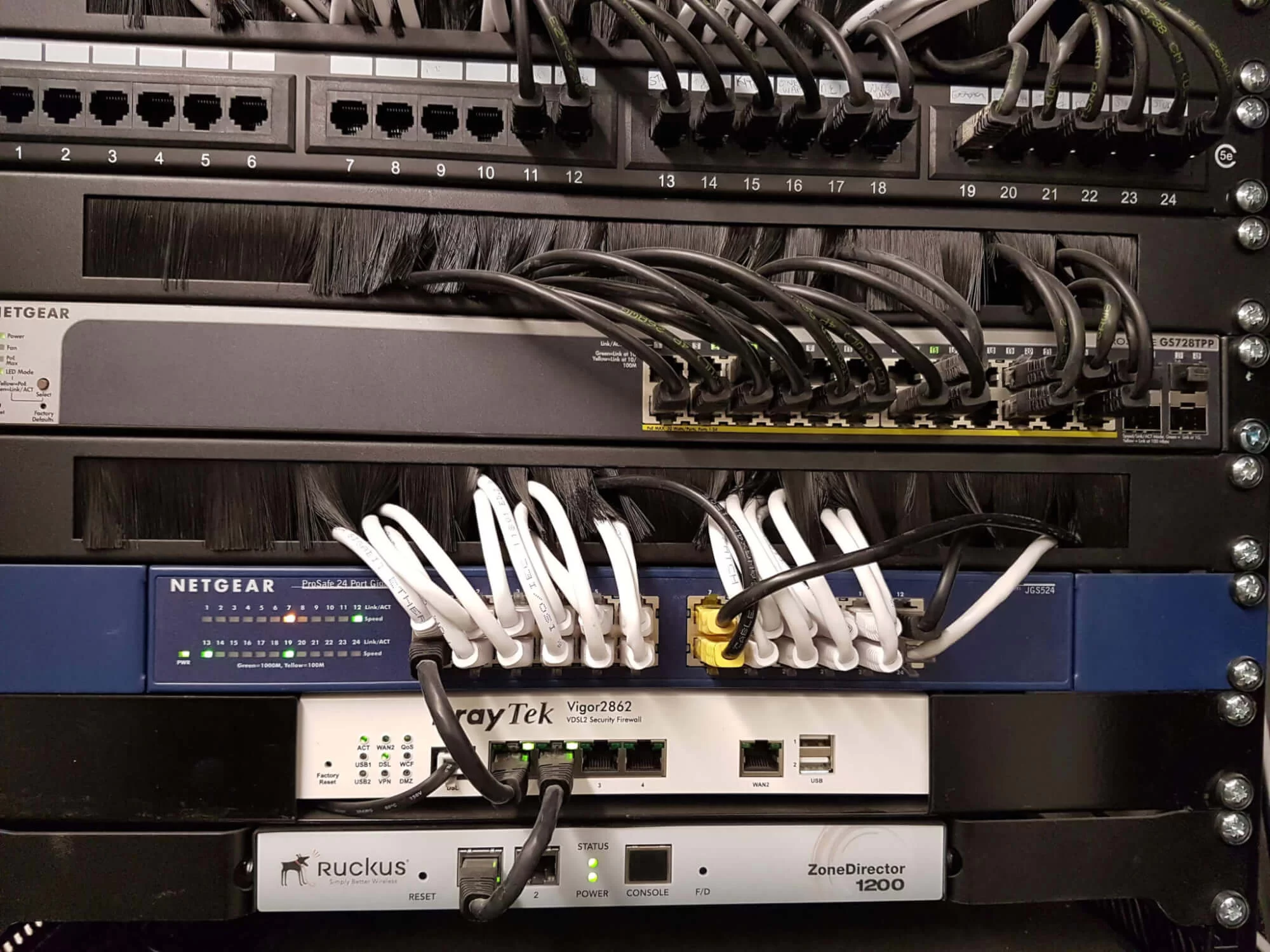 WiFi access point cabling London ceiling mounted AP and Ethernet feed