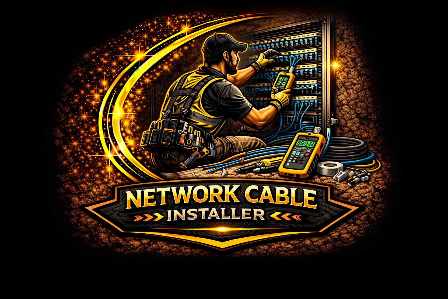 Network Cable Installer London Logo